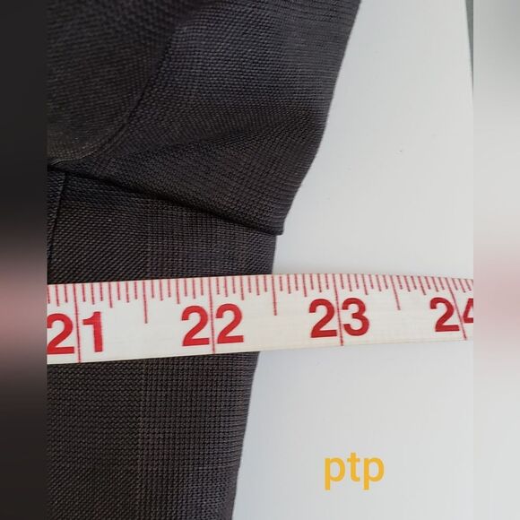 Burberrys' Men's Brown Wool Suit Jacket Coat Size 40 R - Picture 10 of 14